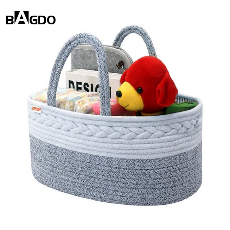 Wholesale Felt Organizer Hanging Bag Portable Storage Basket Baby Diaper Bag