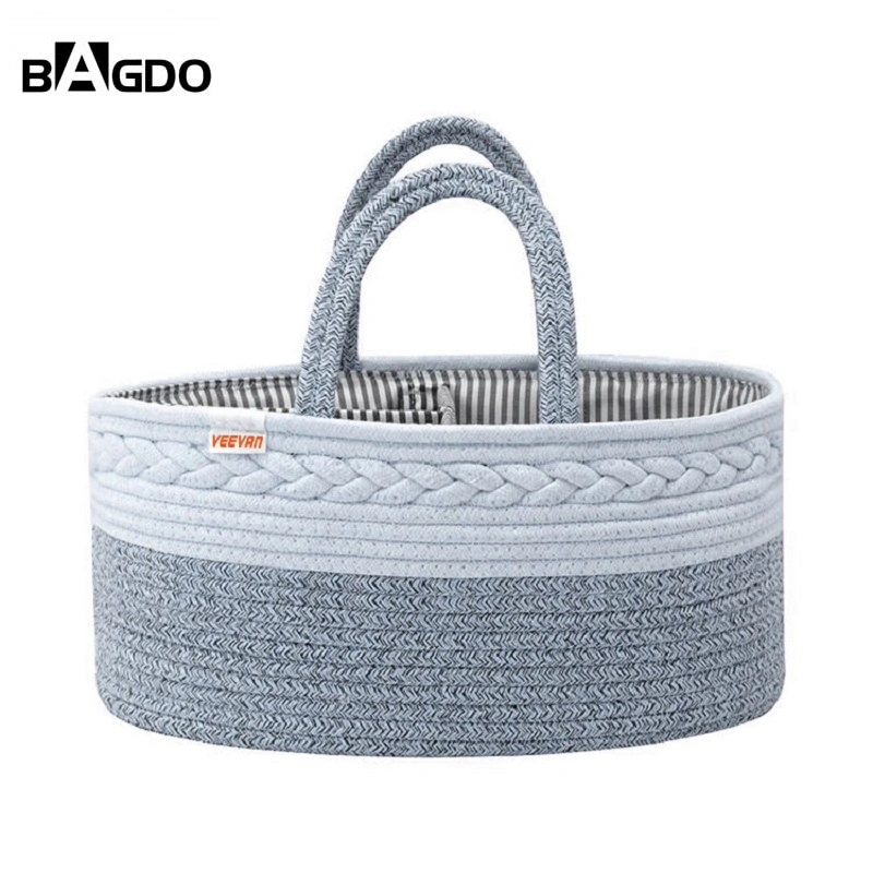 Wholesale Felt Organizer Hanging Bag Portable Storage Basket Baby Diaper Bag